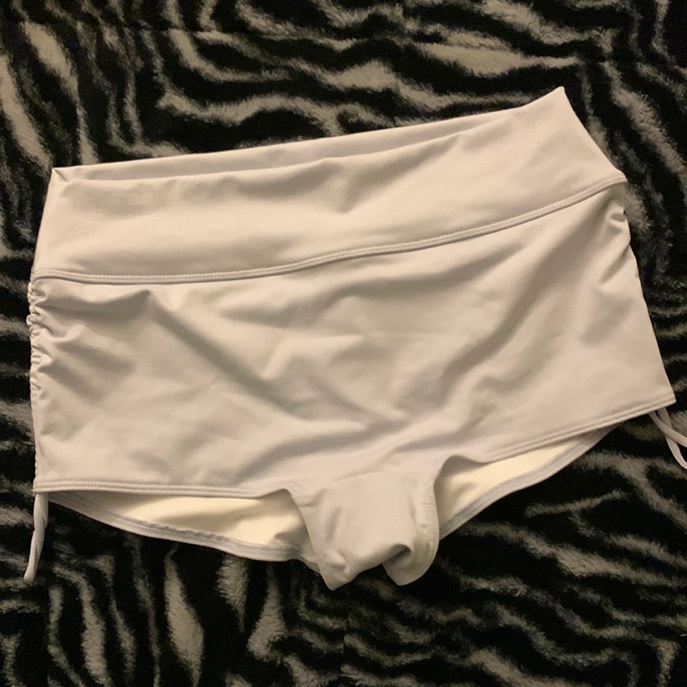 PINK Active shorts, Light Blue, Gym to Swim NWT